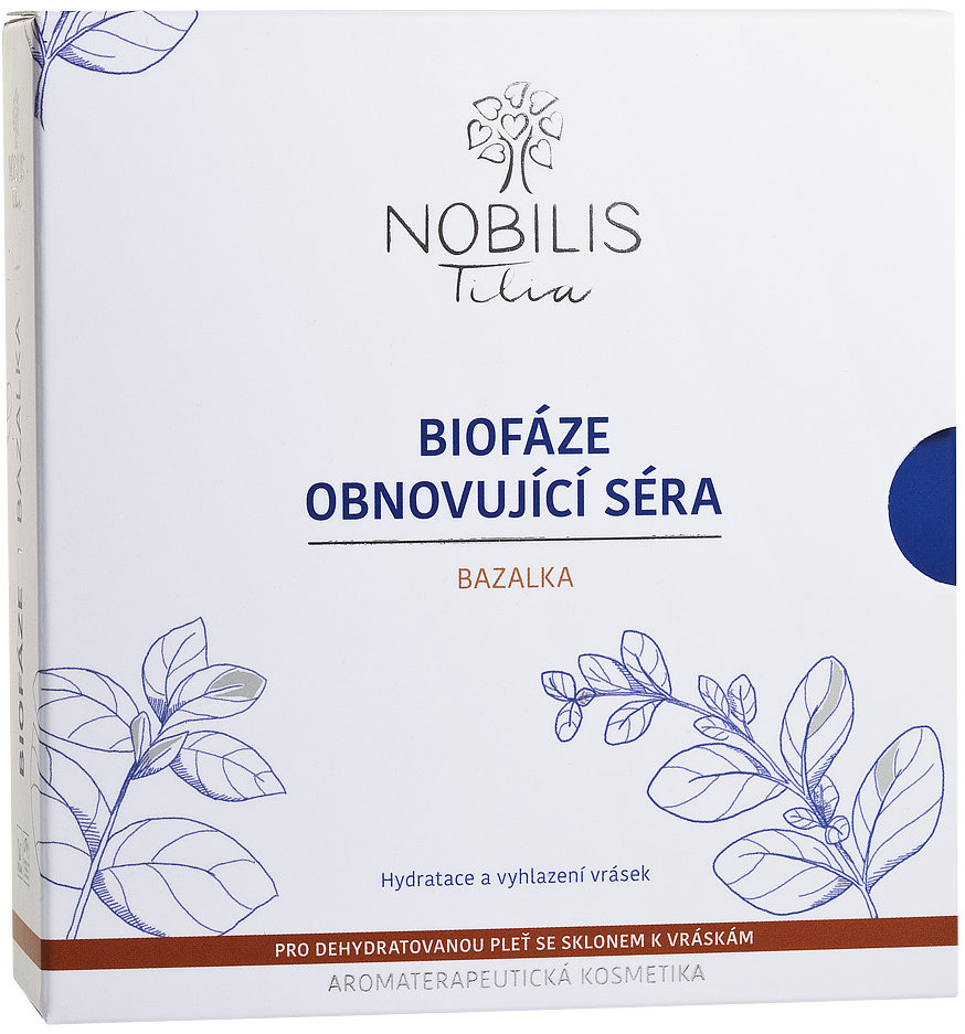 Nobilis Tilia Biofáza Obnovujúce séra Bazalka, 3× 20 ml