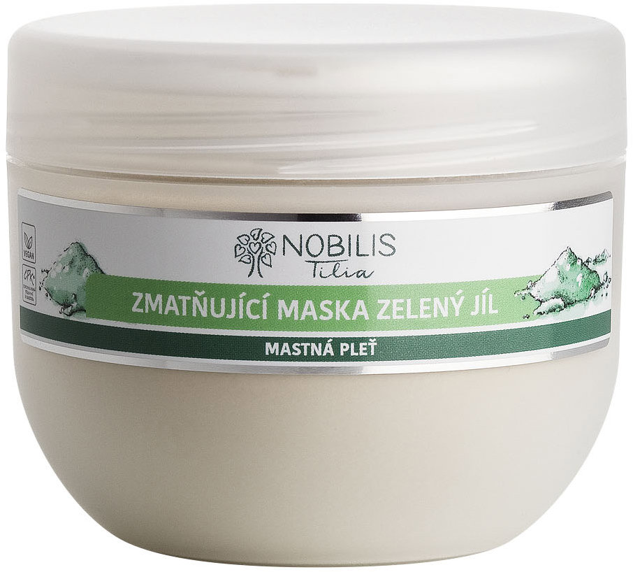 Nobilis Tilia Zmatňujúca maska Zelený íl 100 g