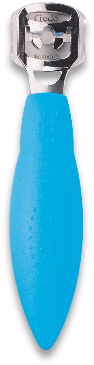 Credo Solingen Bezpečnostný orezávač zrohovatenej kože Pop Art modrý