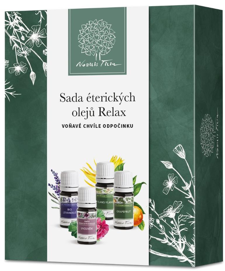 Nobilis Tilia Súprava éterických olejov Relax