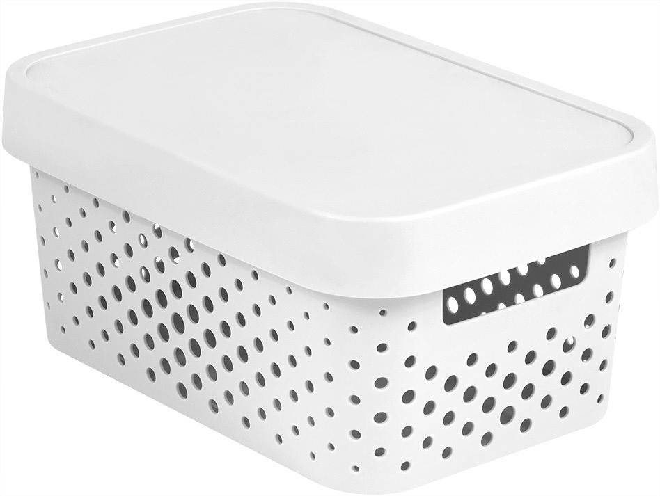 Curver INFINITY DOTS box 4,5 l – biely