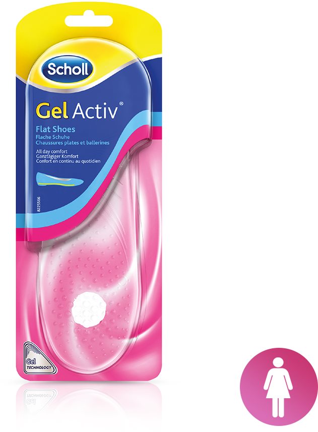 SCHOLL GelActiv Vložky do topánok s plochou podrážkou