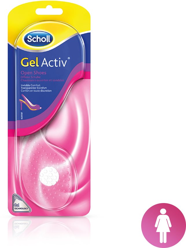 SCHOLL GelActiv Vložky do otvorených topánok