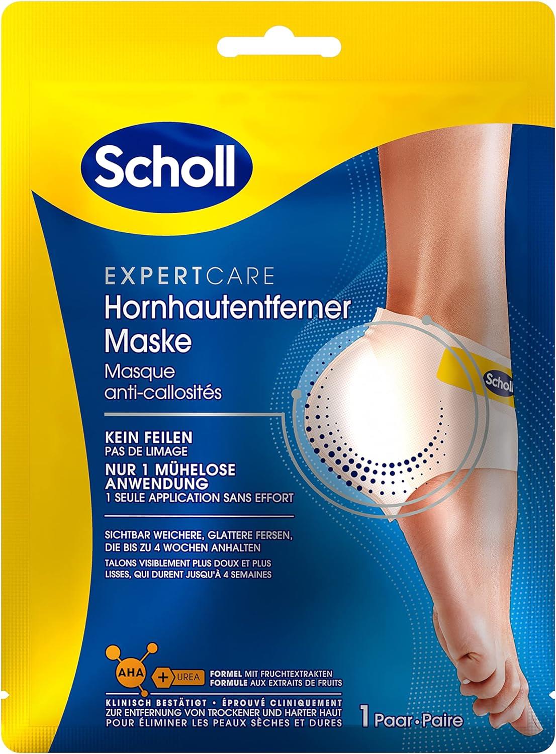 SCHOLL Expert Care Exfoliating Heel Peel Mask, 1 pár