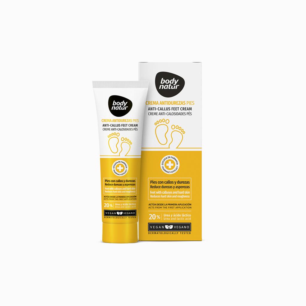 BODYNATUR Krém na stvrdnutú pokožku nôh 50 ml
