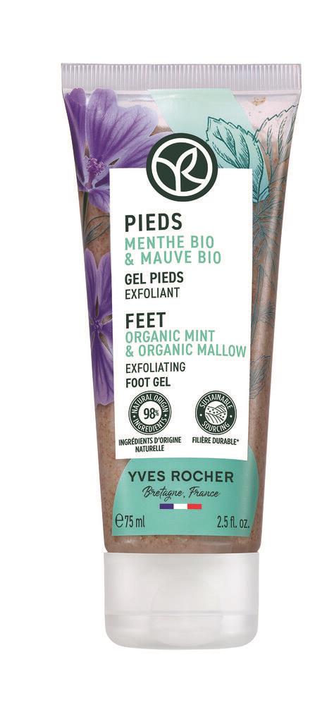 YVES ROCHER Peelingový gél na nohy 75 ml