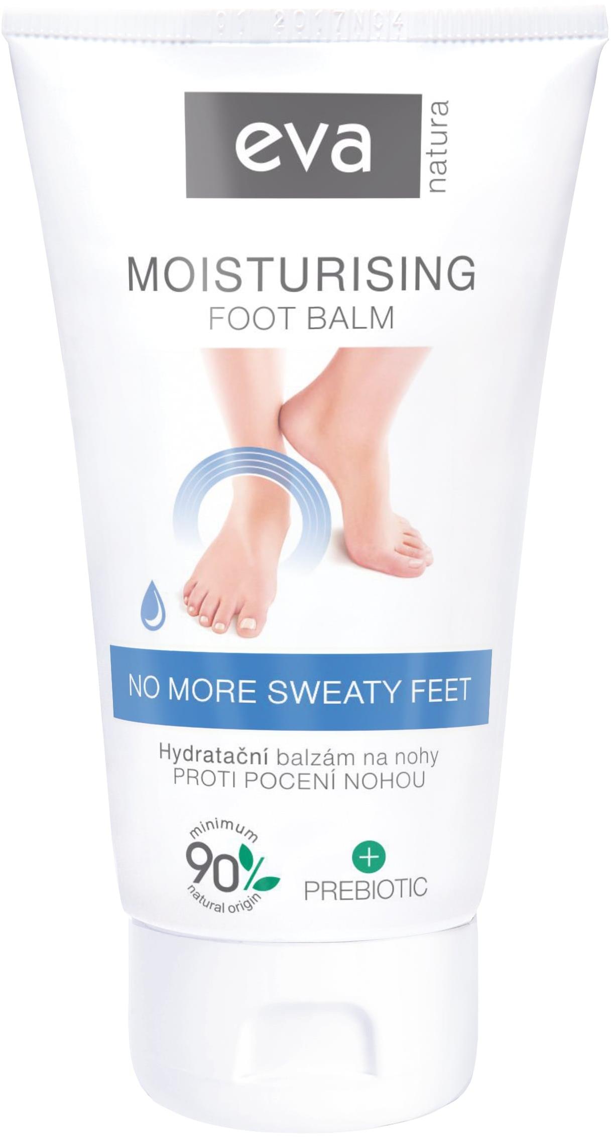 EVA NATURA Hydratačný balzam na nohy proti poteniu nôh 75 ml
