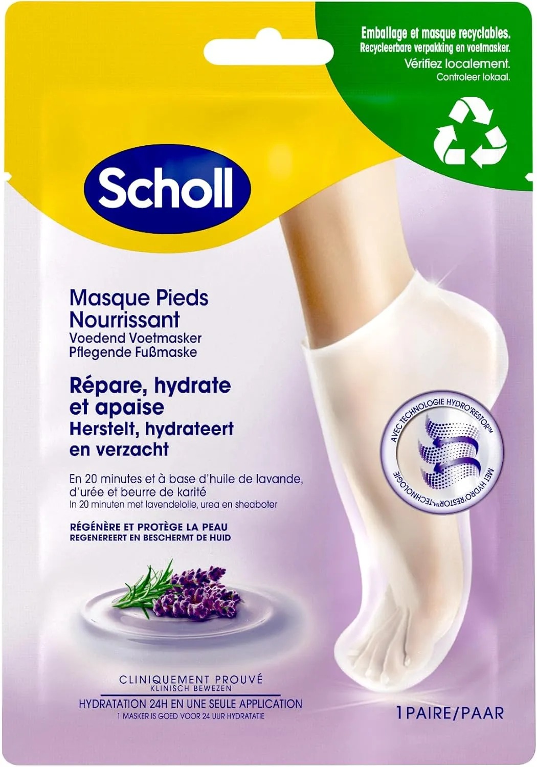 SCHOLL Lavender Oil 1 pár