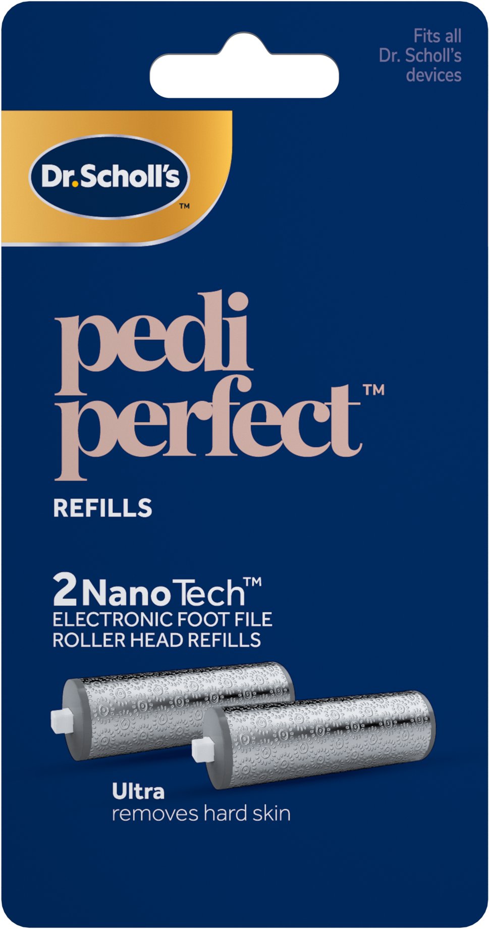 SCHOLL rotačná hlavica s nanotechnológiou 2 ks