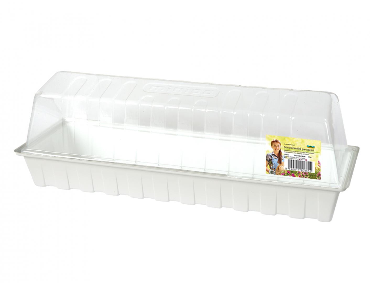 NOHEL GARDEN – Miniskleník parapetný, plast, 44 × 15 × 10 cm