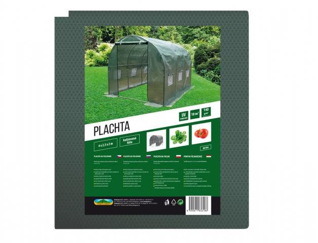 NOHEL GARDEN Plachta na fóliovník, 10 m2, 2,5 × 4 m, kašírovaná fólia