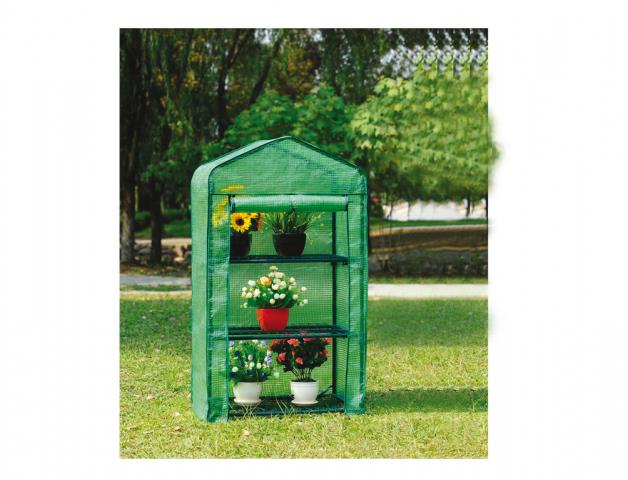 NOHEL GARDEN Fóliovník GREENHOUSE 0,5 m3, 0,7 × 0,5 × 1,3 m