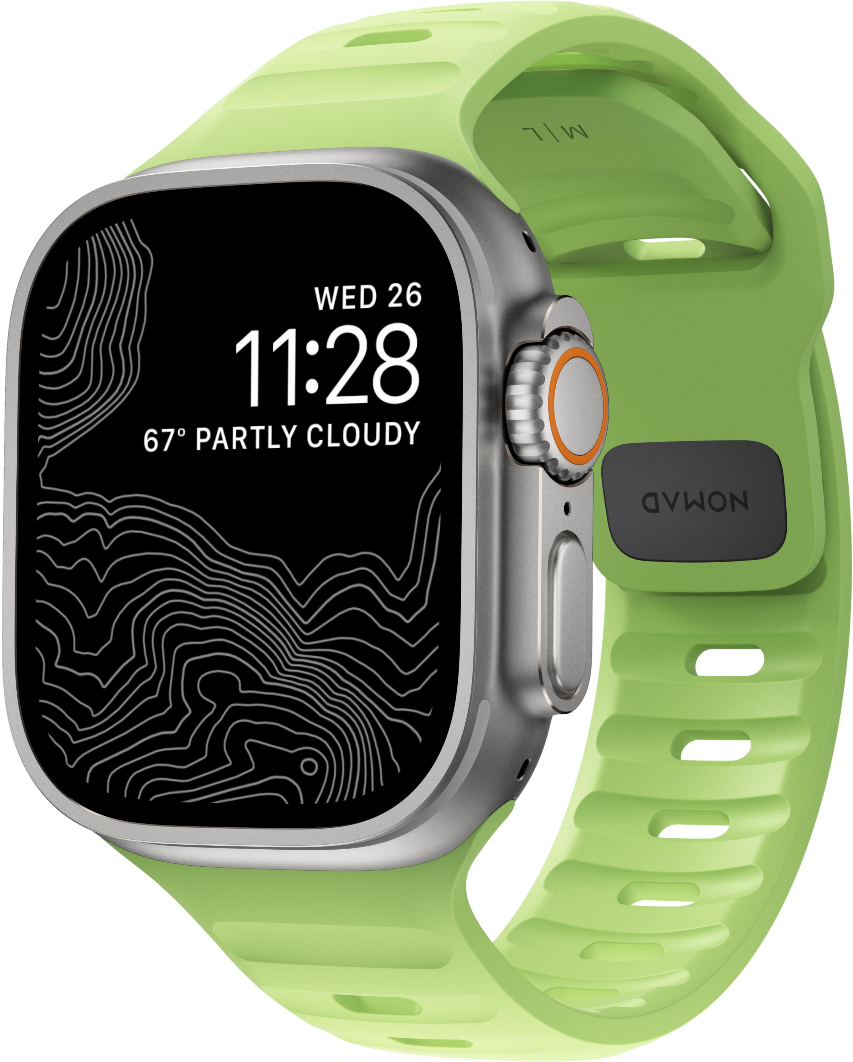 Nomad Sport Strap Glow 2.0 Apple Watch 49/45/44/42 mm