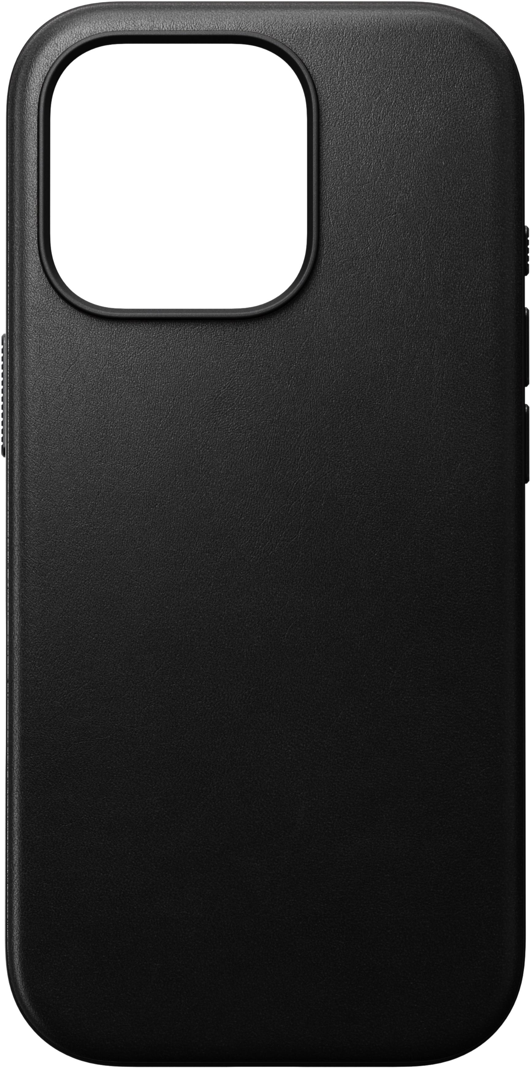 Nomad Modern Leather Case Black iPhone 16 Pro