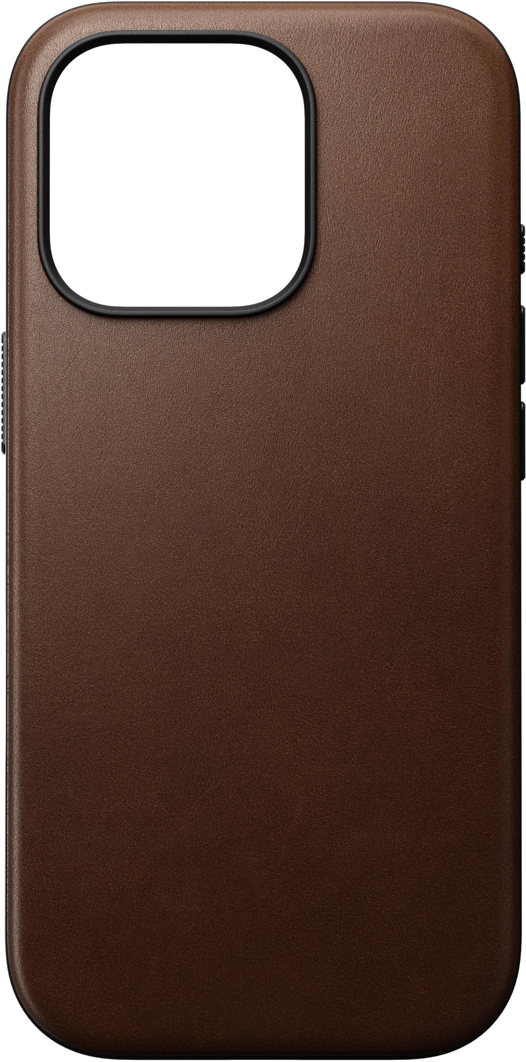 Nomad Modern Leather Case Brown iPhone 16 Pro