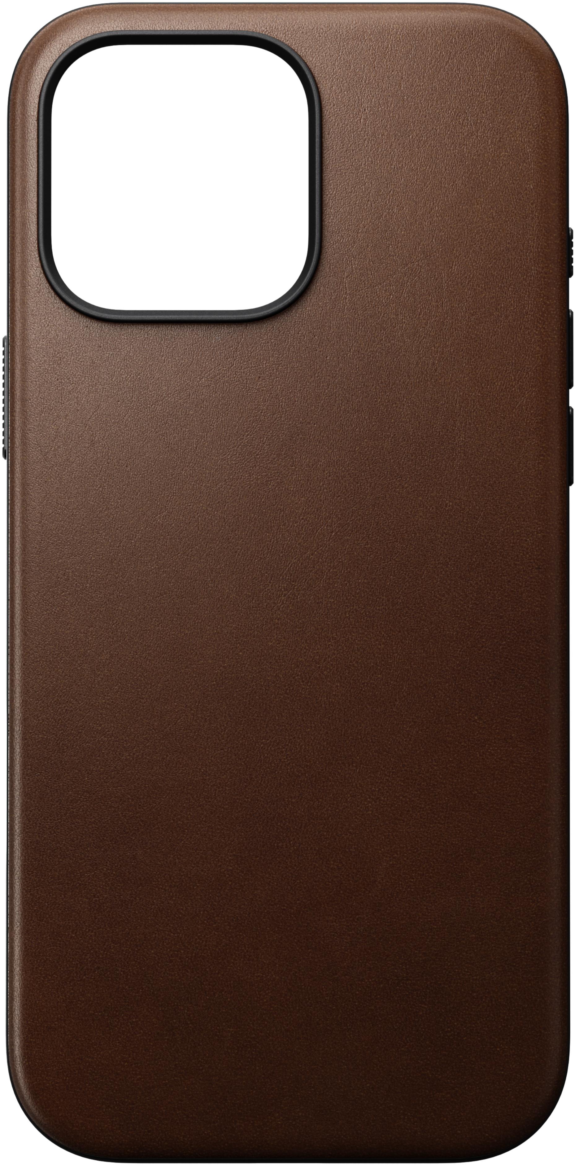 Nomad Modern Leather Case Brown iPhone 16 Pro Max