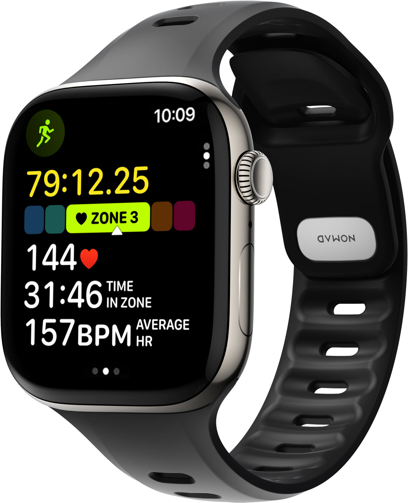 Nomad Tempo Band AW 45 mm/46 mm Black