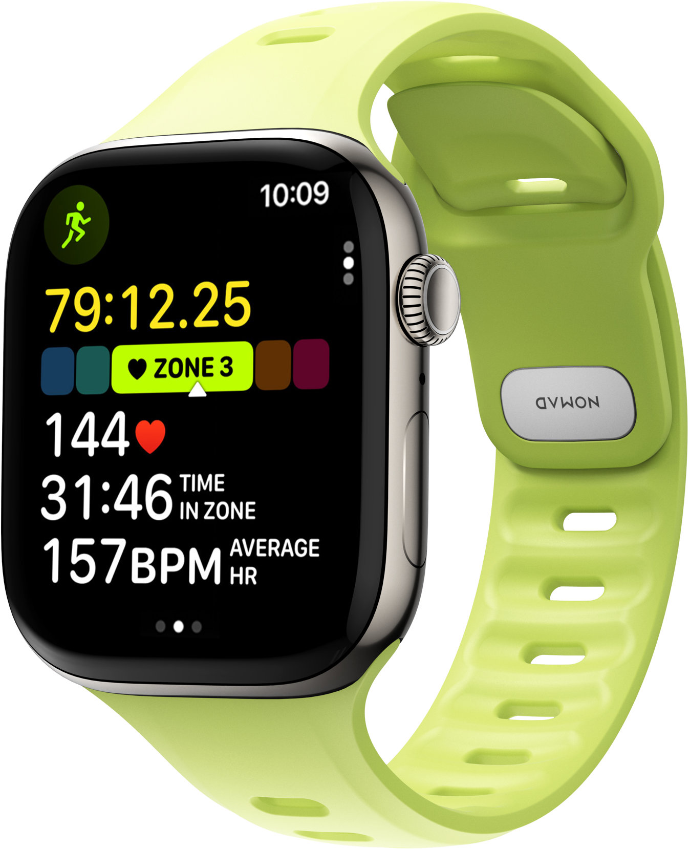 Nomad Tempo Band AW 45 mm/46 mm Lime