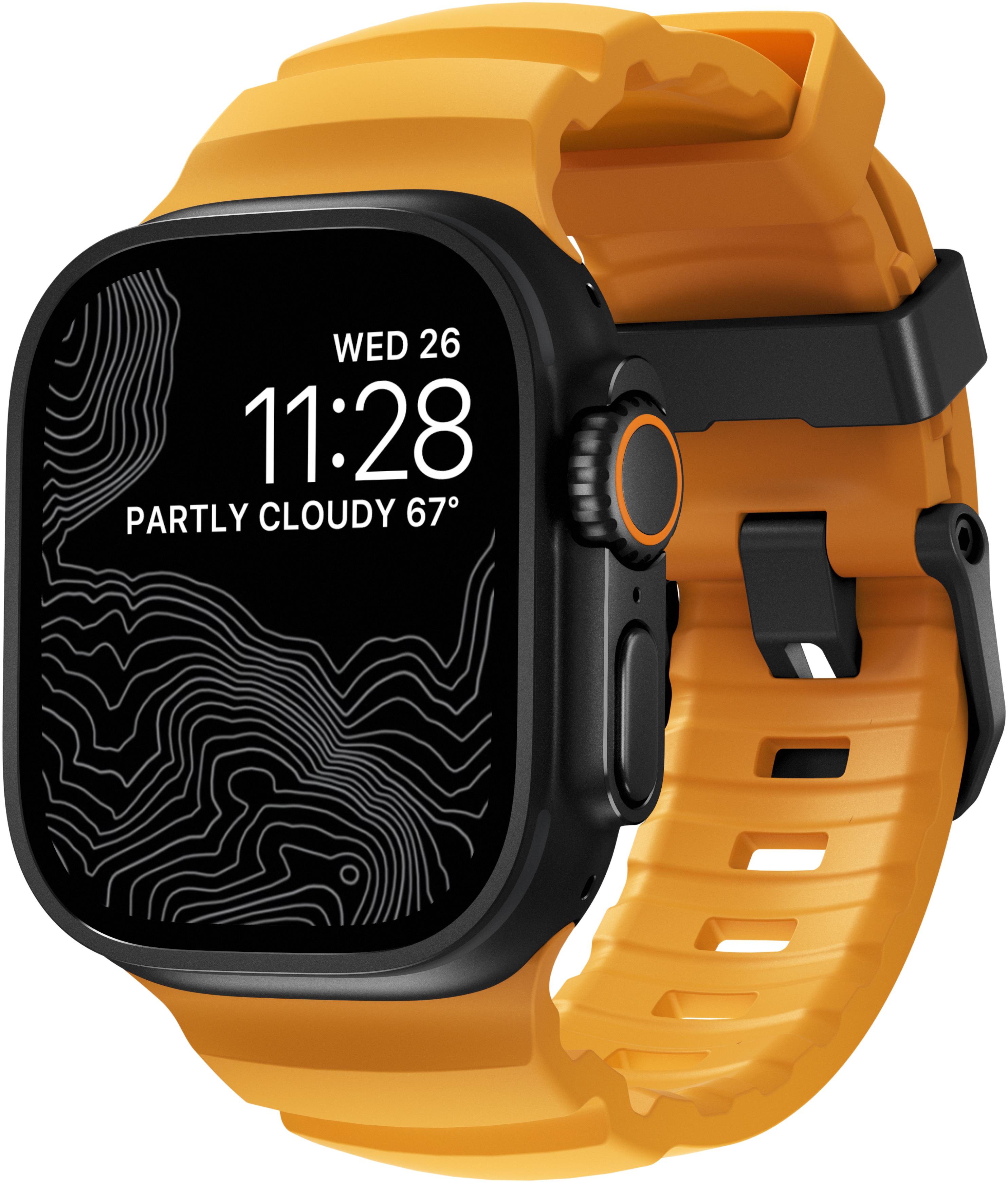 Nomad Rocky Point Band Black/Sol AW 49/45/44/42 mm