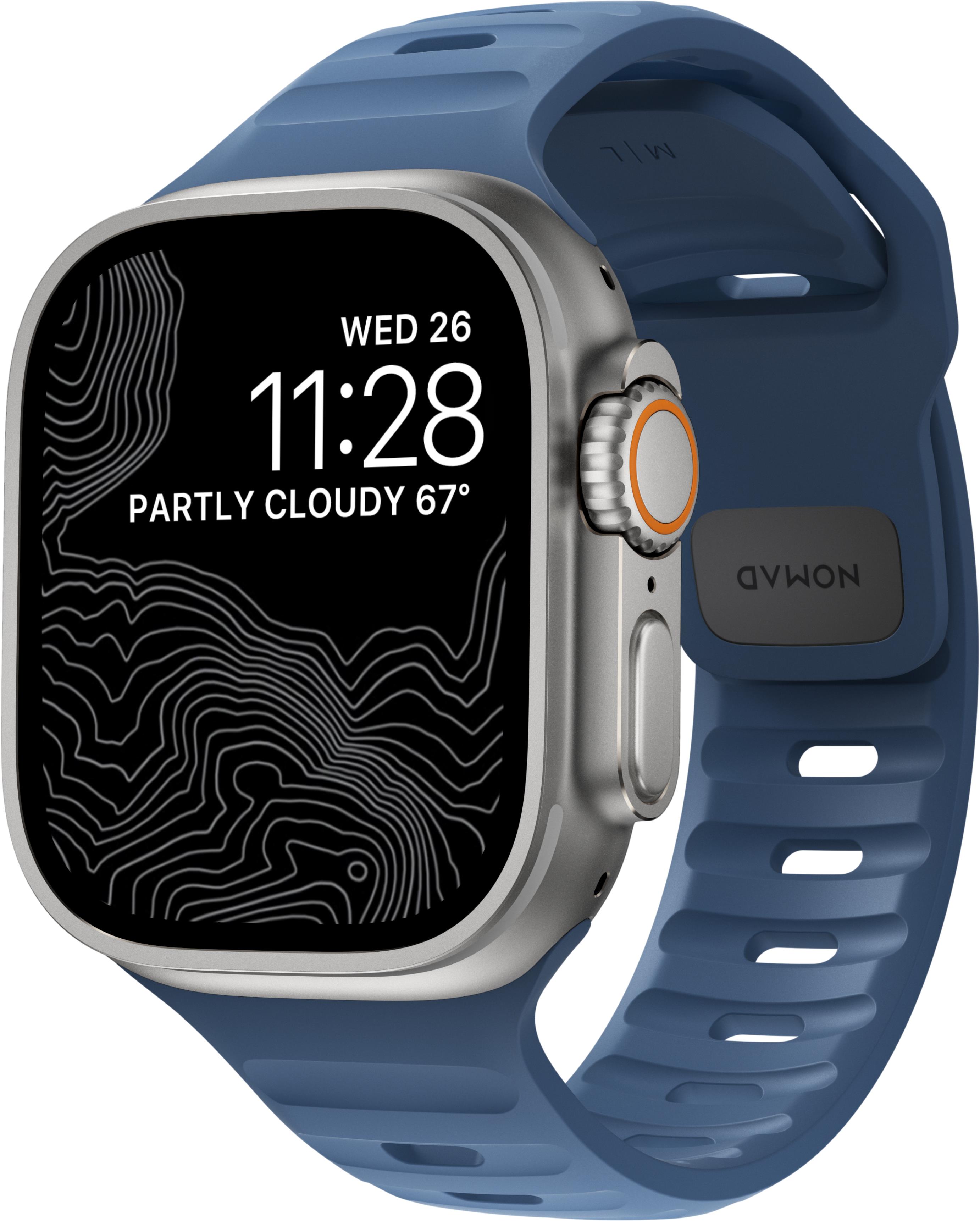 Nomad Sport Strap M/L Naval Blue AW 49/45/44/42 mm