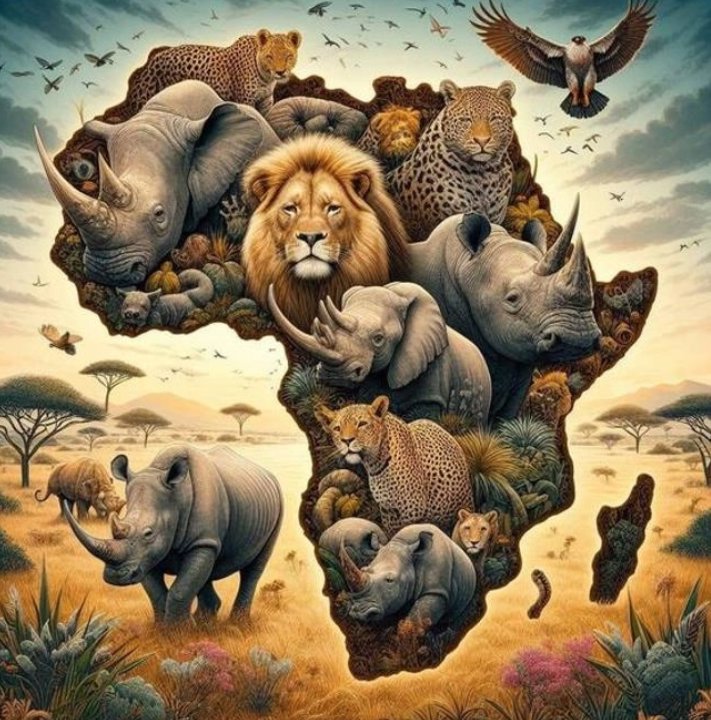 Norimpex Afrika 30 × 40 cm
