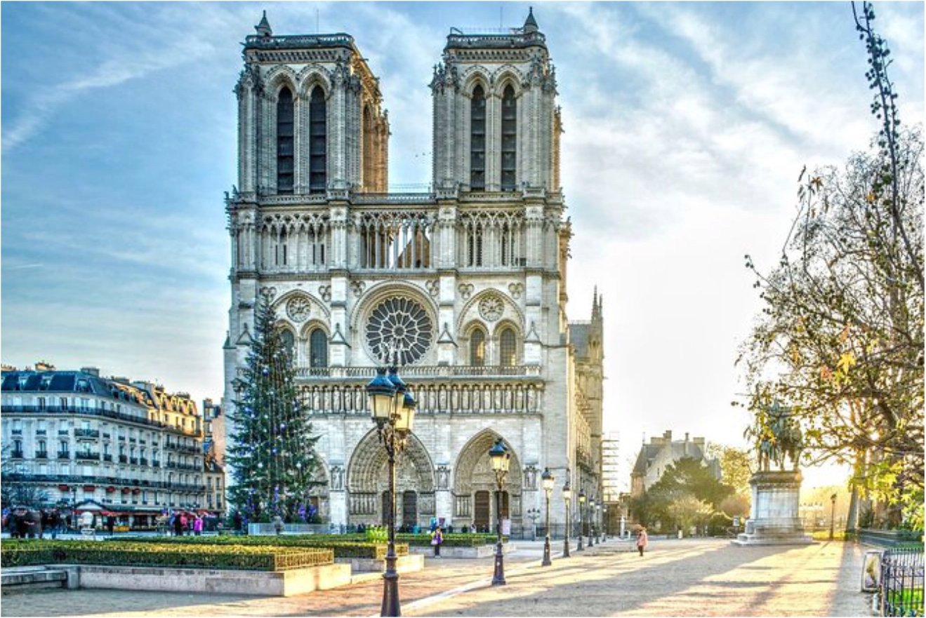 Norimpex Katedrála Notre-Dame 30 × 40 cm