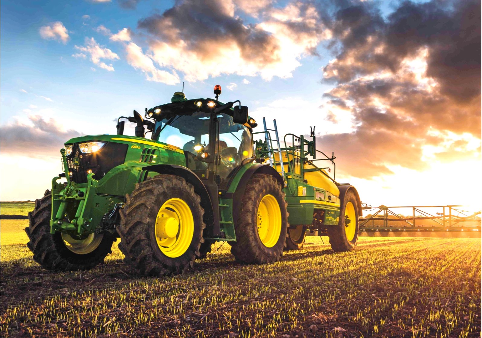 Norimpex Traktor John Deere na poli 30×40 cm