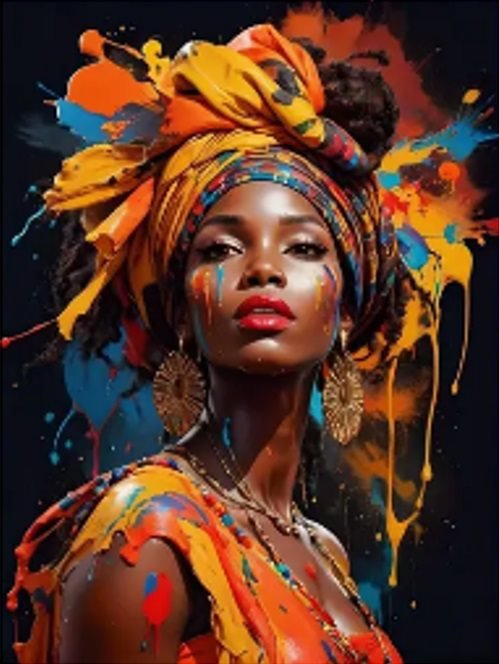 Norimpex Afričanka II 30 × 40 cm