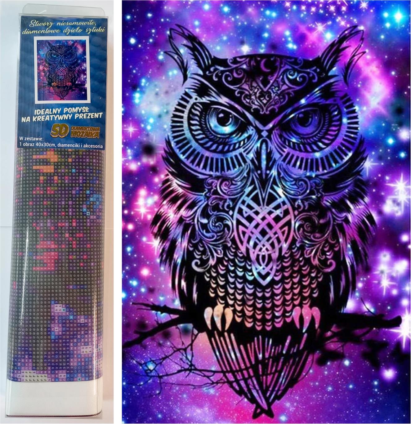 Norimpex Magická sova 30 × 40 cm