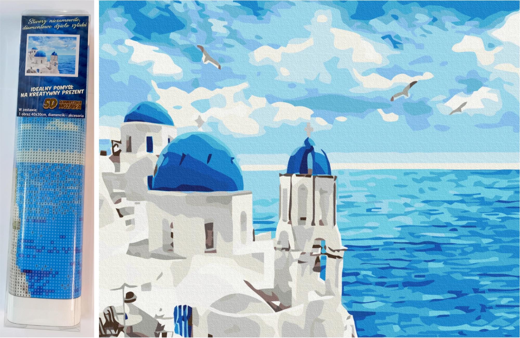 Norimpex Mraky nad Santorini 30 × 40 cm