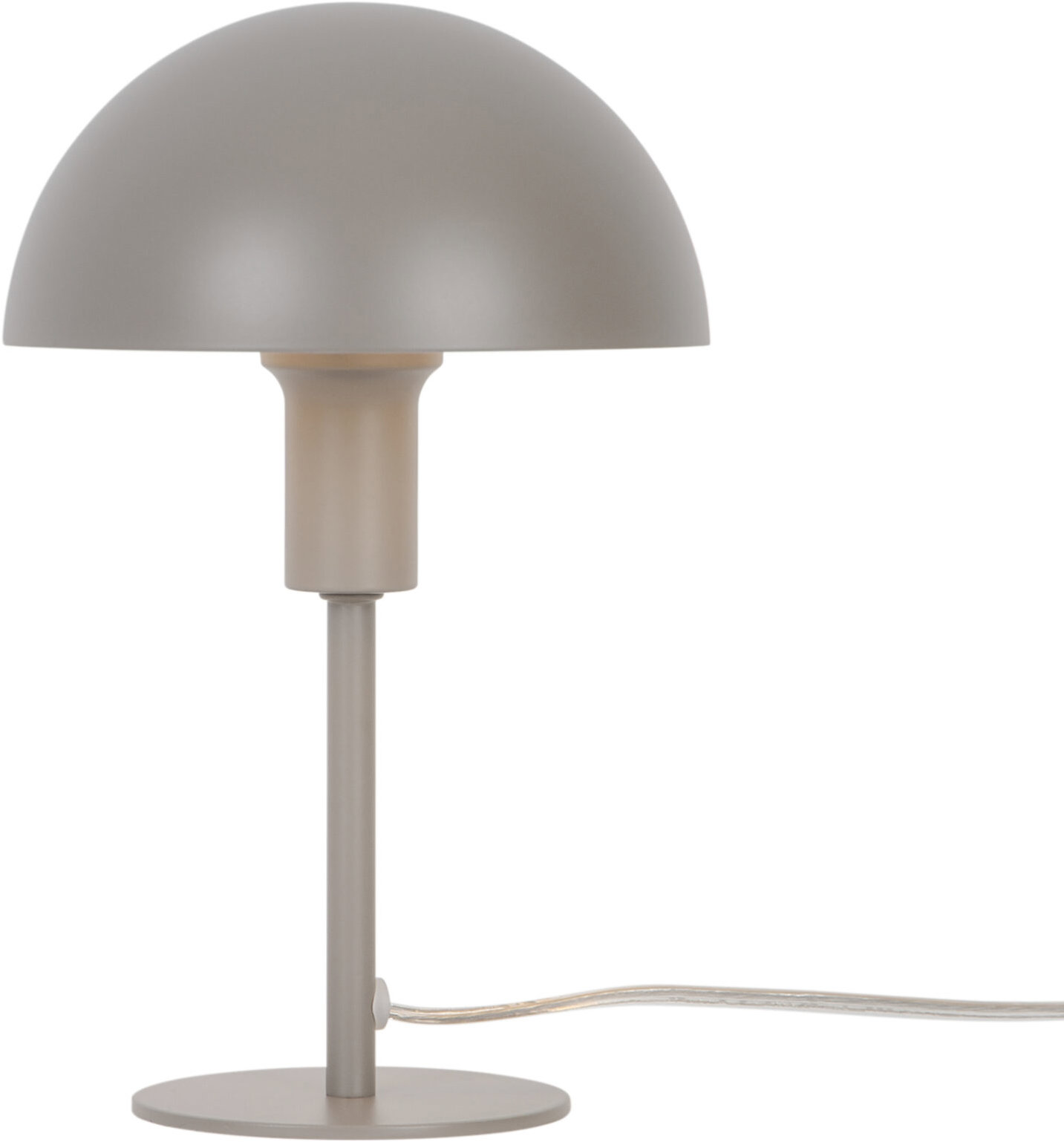 NORDLUX Ellen mini stolová lampička, 160 × 250 mm, E14, hnedá