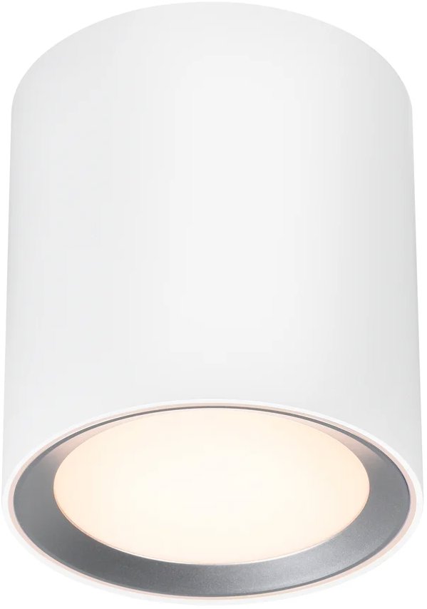 NORDLUX Landon IP44 stmievateľné LED svetlo, 125 × 140 mm, 6,5 W, 600 lm, 2700 K, biele