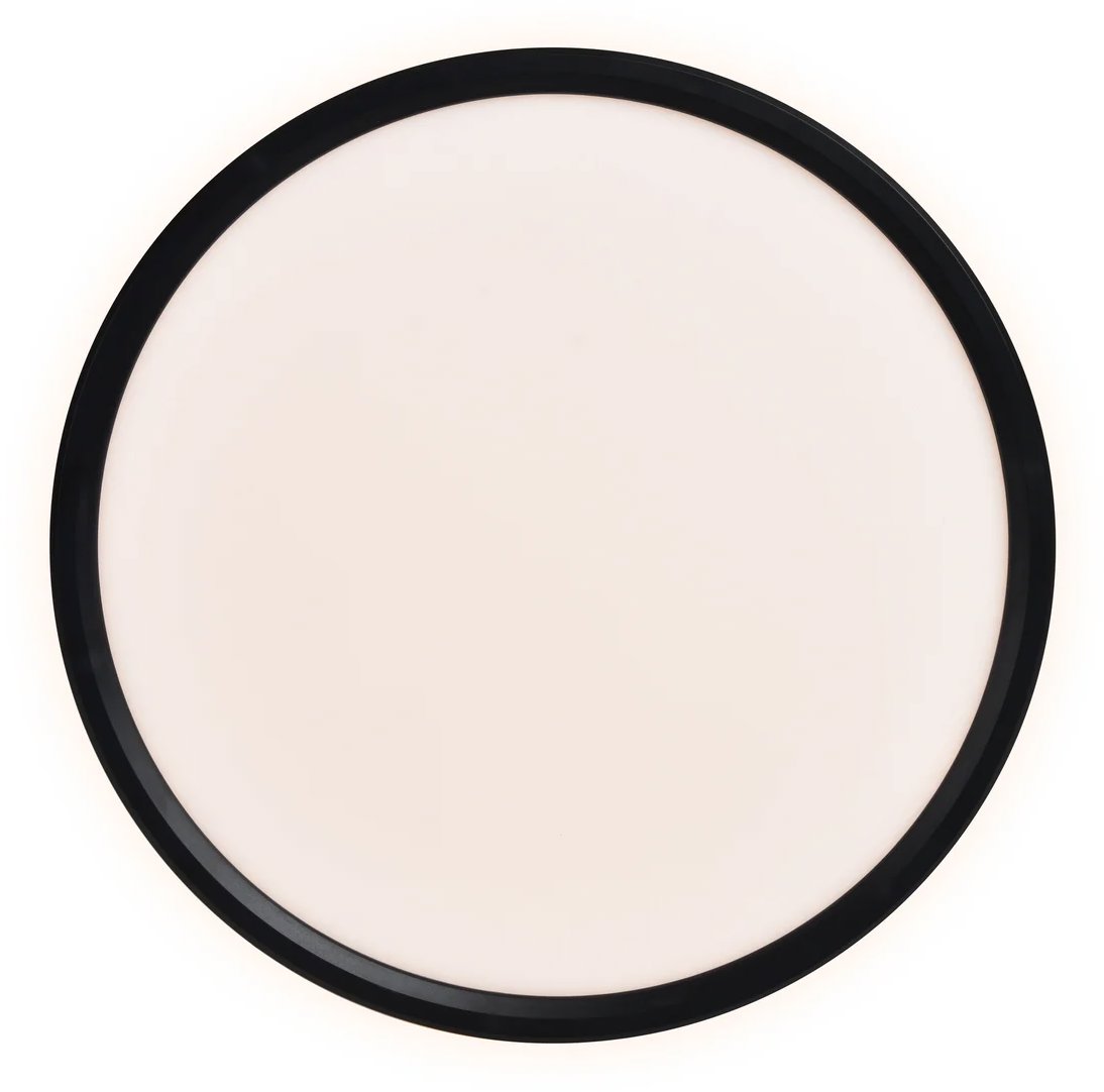 NORDLUX Liva smart stropné LED svetlo IP54, 360 × 32 mm, LED, 21 W, 2100 lm, čierne