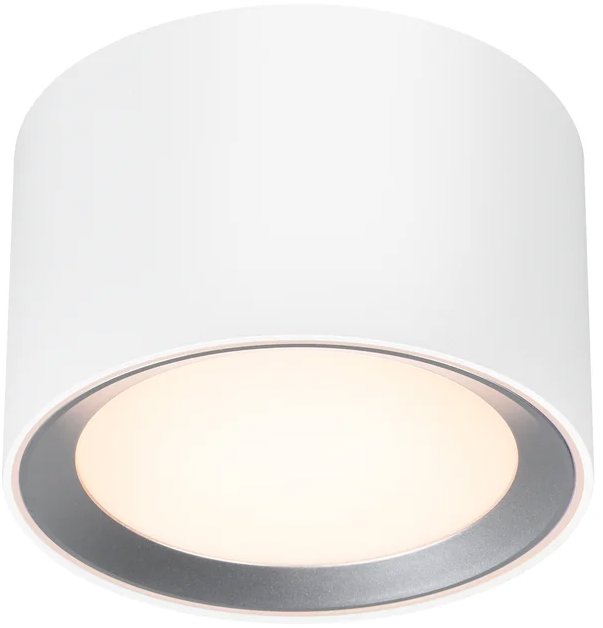 NORDLUX Smart LED svetlo Landon IP44, 125 × 82 mm, 8 W, LED, 700 lm, biele