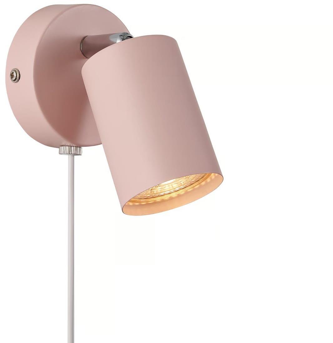 NORDLUX Praktická čítacia LED lampička Explore – ružová