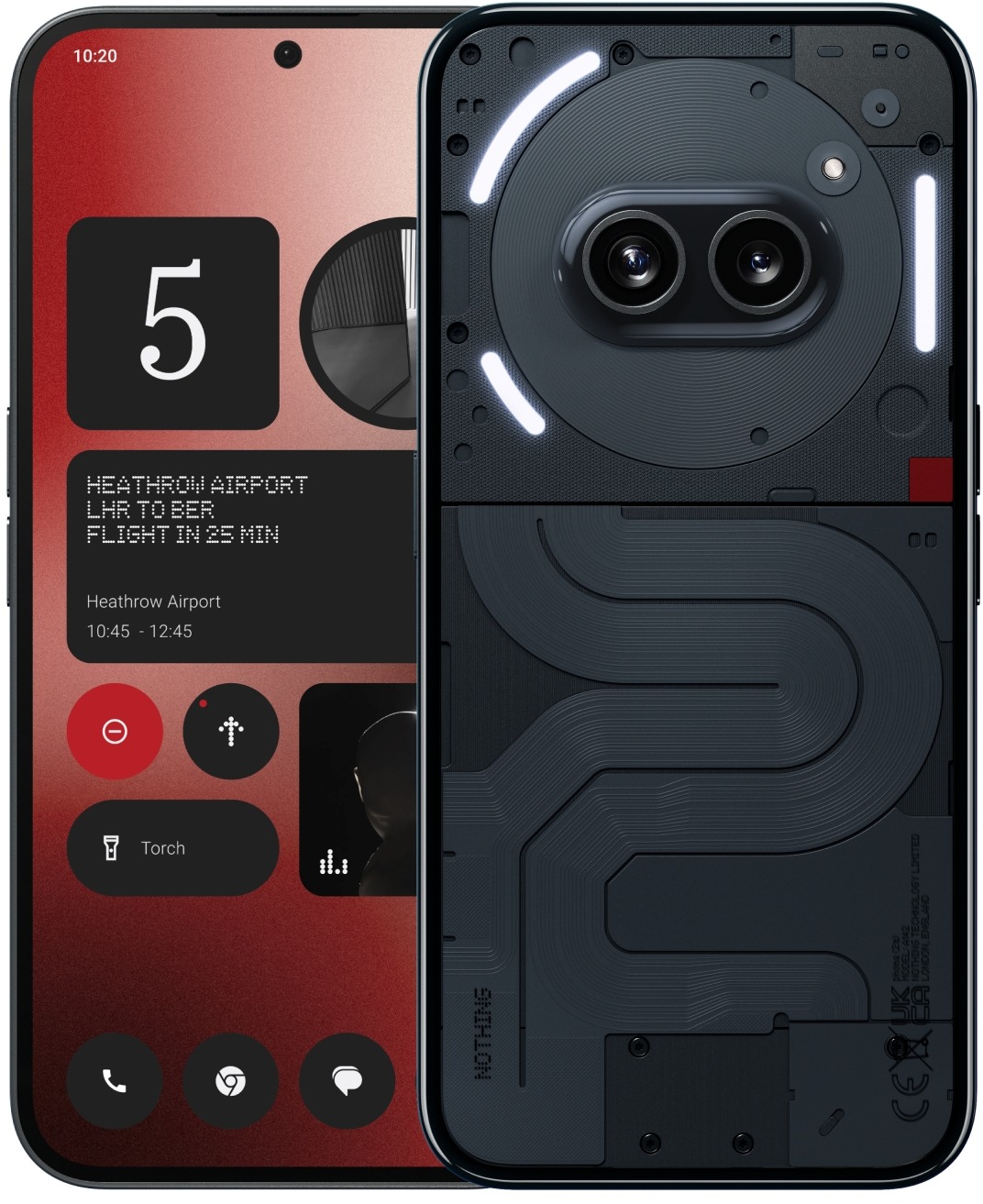 Nothing Phone (2a) 12 GB/256 GB čierny