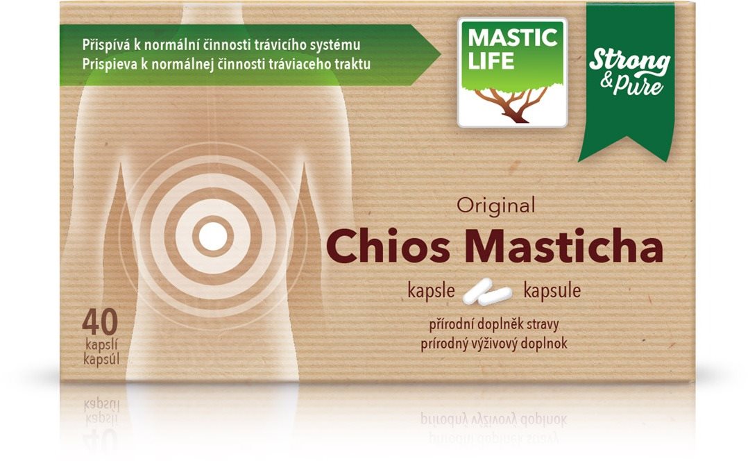 Masticlife Strong & Pure, Chios Masticha 40 kapsúl