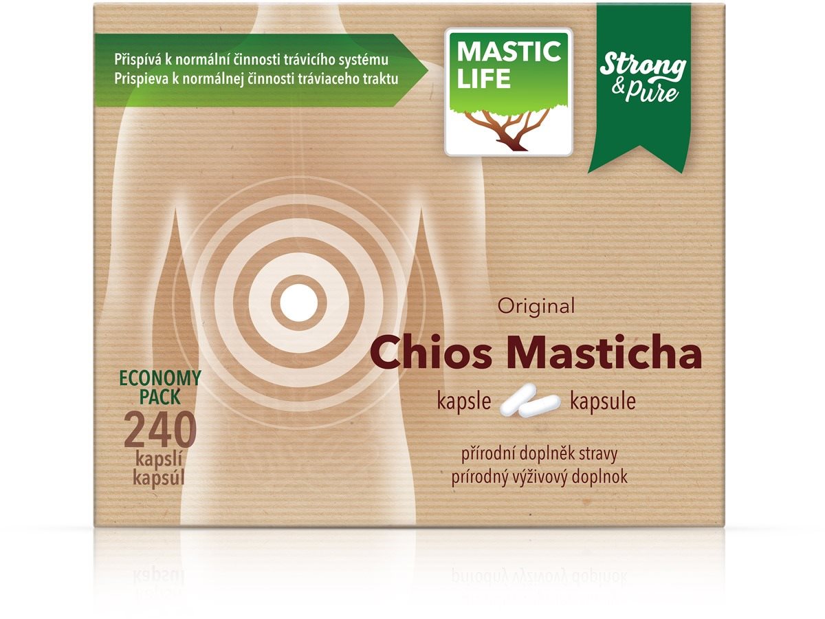 Masticlife Strong & Pure, Chios Masticha 240 kapsúl
