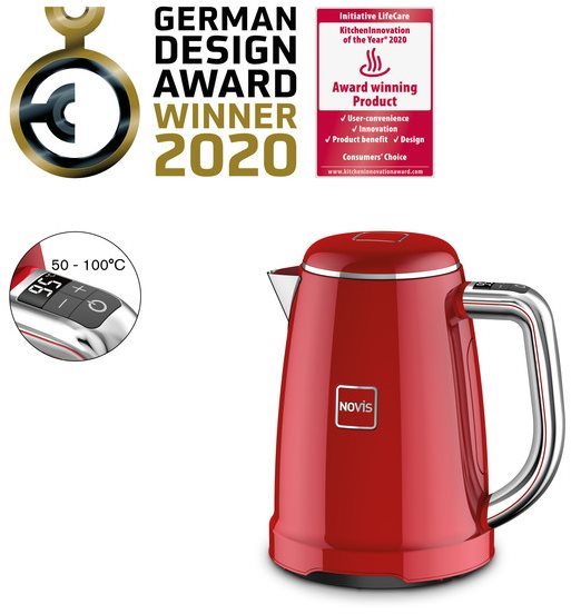 Novis Kettle KTC1, červená