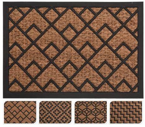 M.A.T. Group rohož guma + kokos 40 × 60 cm mix dekorov