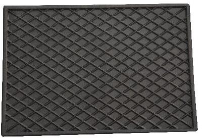 M.A.T. Group rohožka guma 30 × 40 cm Čierna malá R1/351