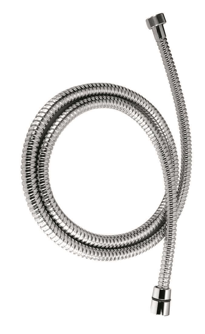 NOVASERVIS hadica sprchová 200 cm Cr MET