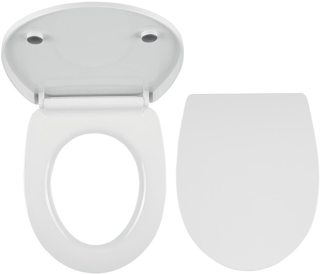 NOVASERVIS Záchodová doska pomalé zatváranie – biela