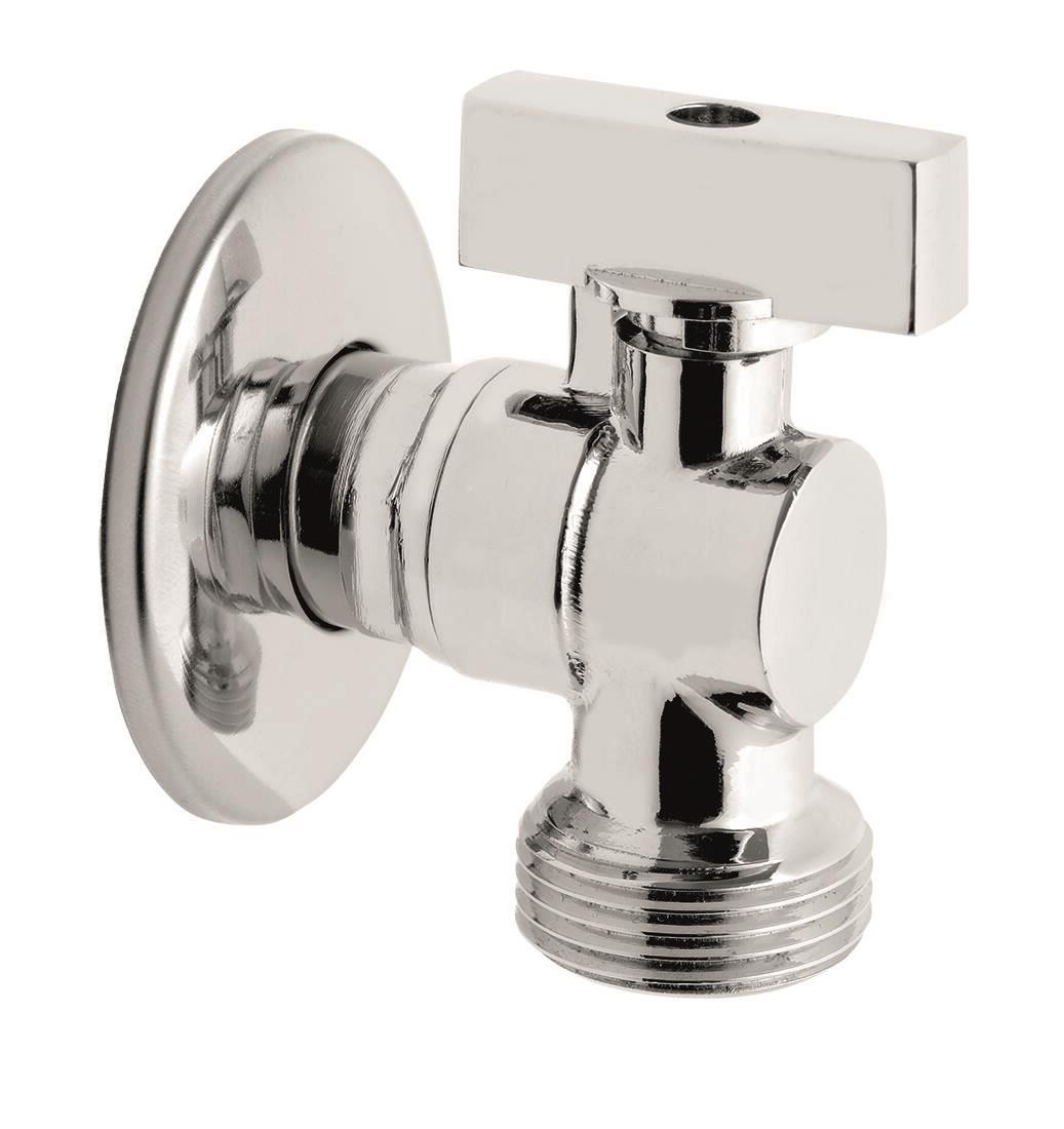 NOVASERVIS ventil práčkový rohový so spätnou klapkou 1/2" × 3/4" CF3016