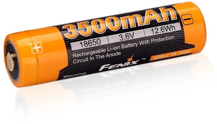 Dobíjacia USB batéria Fenix 18650 3500 mAh (Li-Ion)