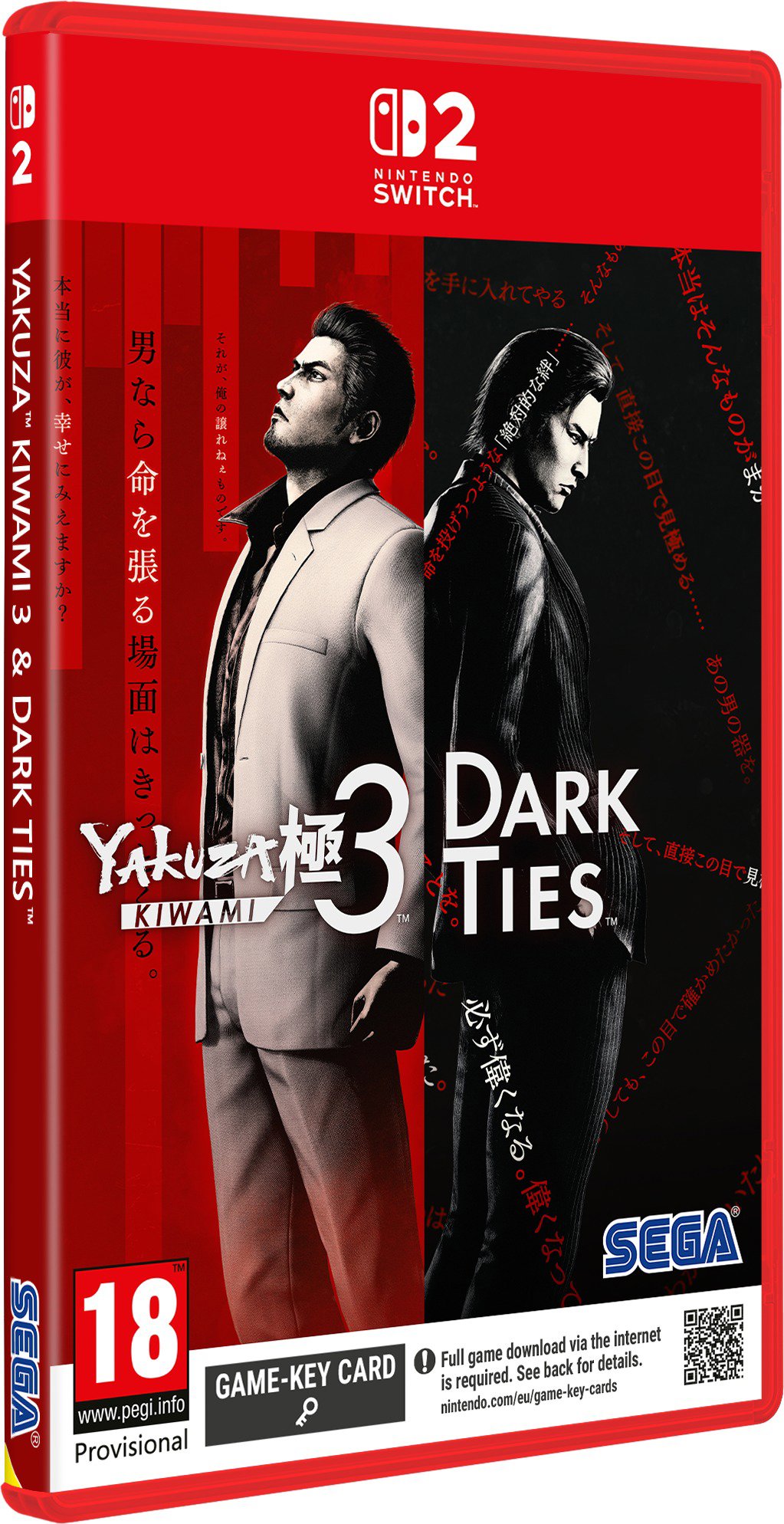 Yakuza Kiwami 3 a Dark Ties – Nintendo Switch 2