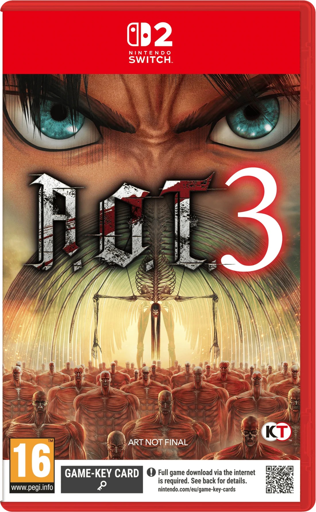 Attack On Titan 3 - Nintendo Switch 2