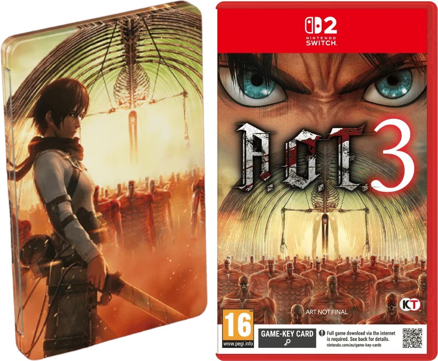 Attack On Titan 3: Launch Edition - Nintendo Switch 2
