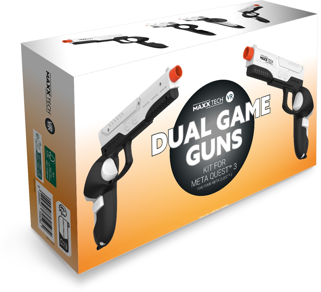 VR Dual Game Guns Kit – Meta Quest 3
