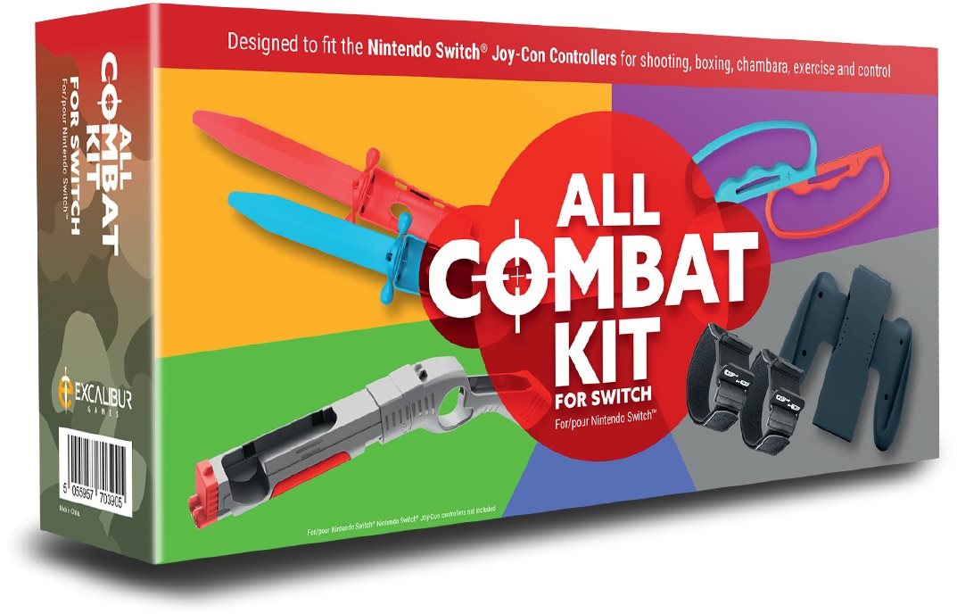 All Combat Kit – súprava príslušenstva pre Nintendo Switch